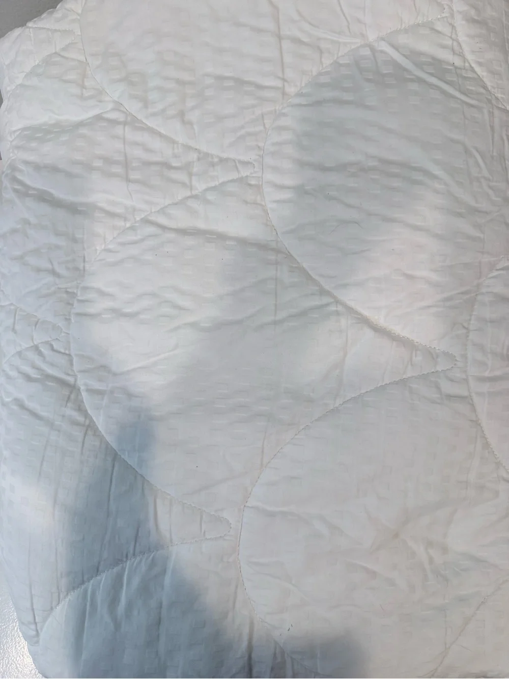 White Quilted Mattress Protector Pad - Soft Comfort
